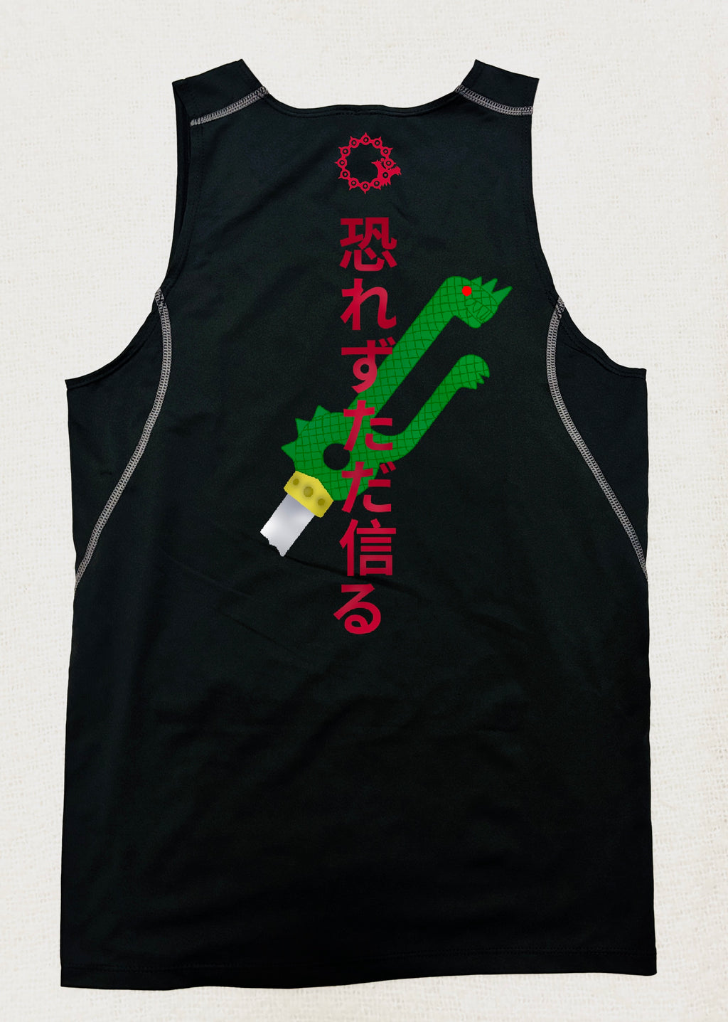 Black Meliodas Tank Top Compression