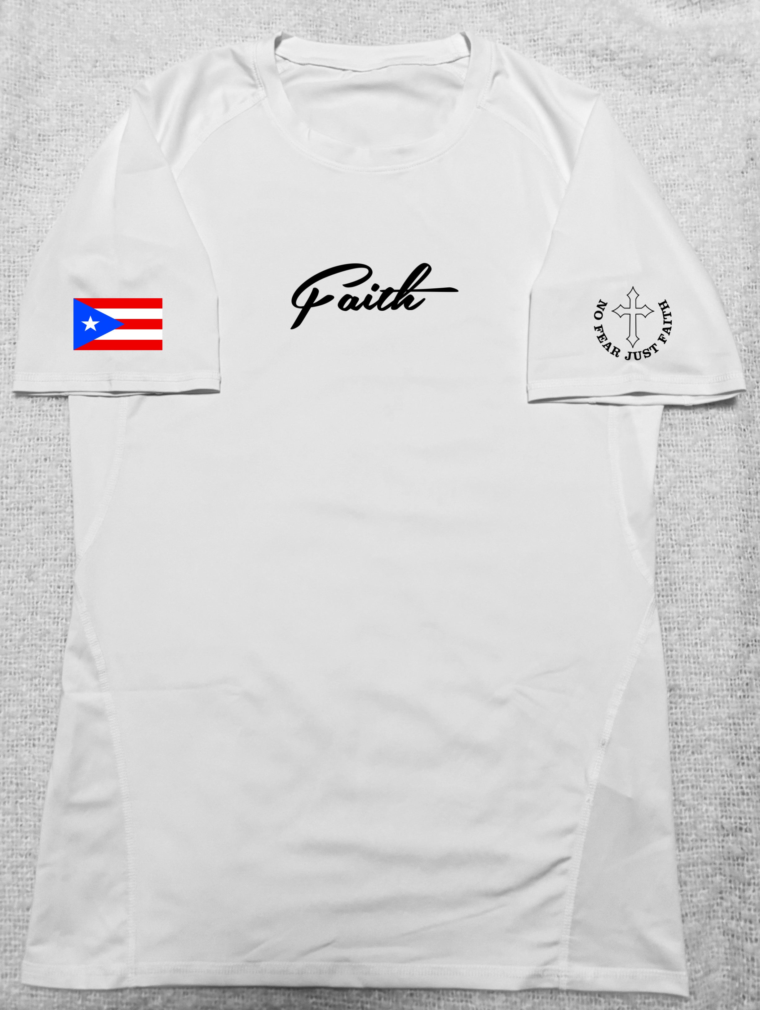 White flag series Compression shirt