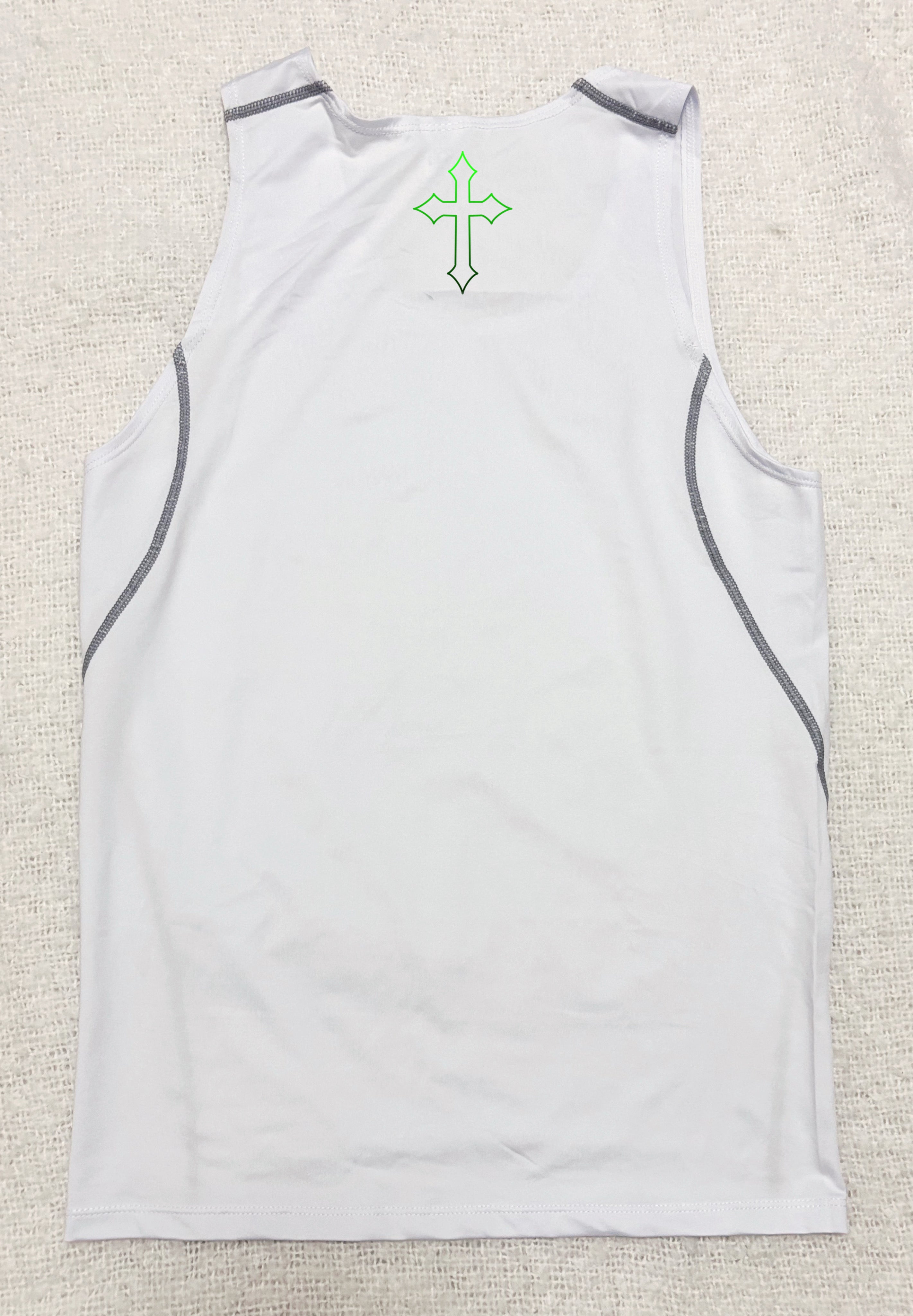 Green Clover Compression Tank Top
