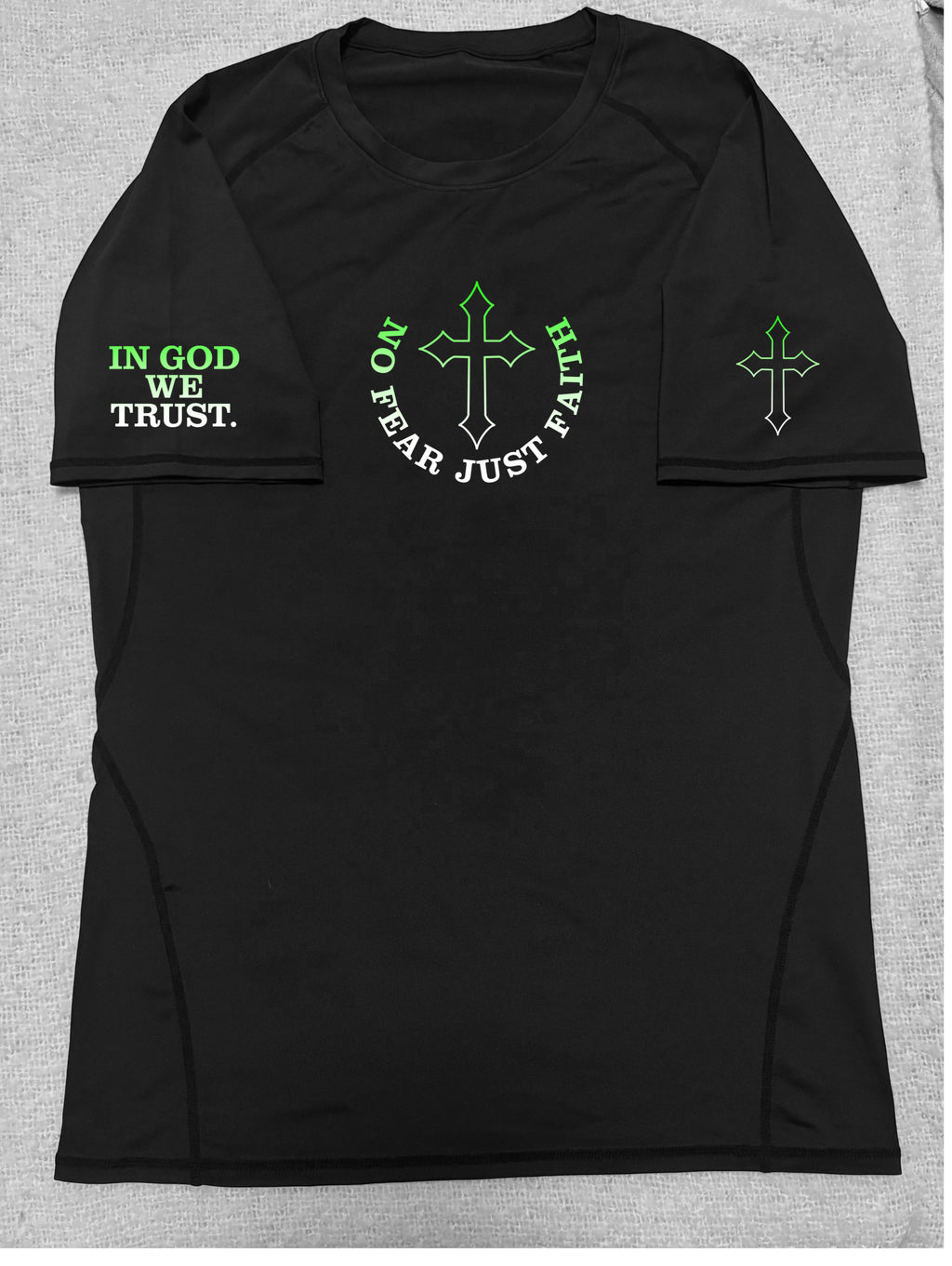Green clover Compression Shirt