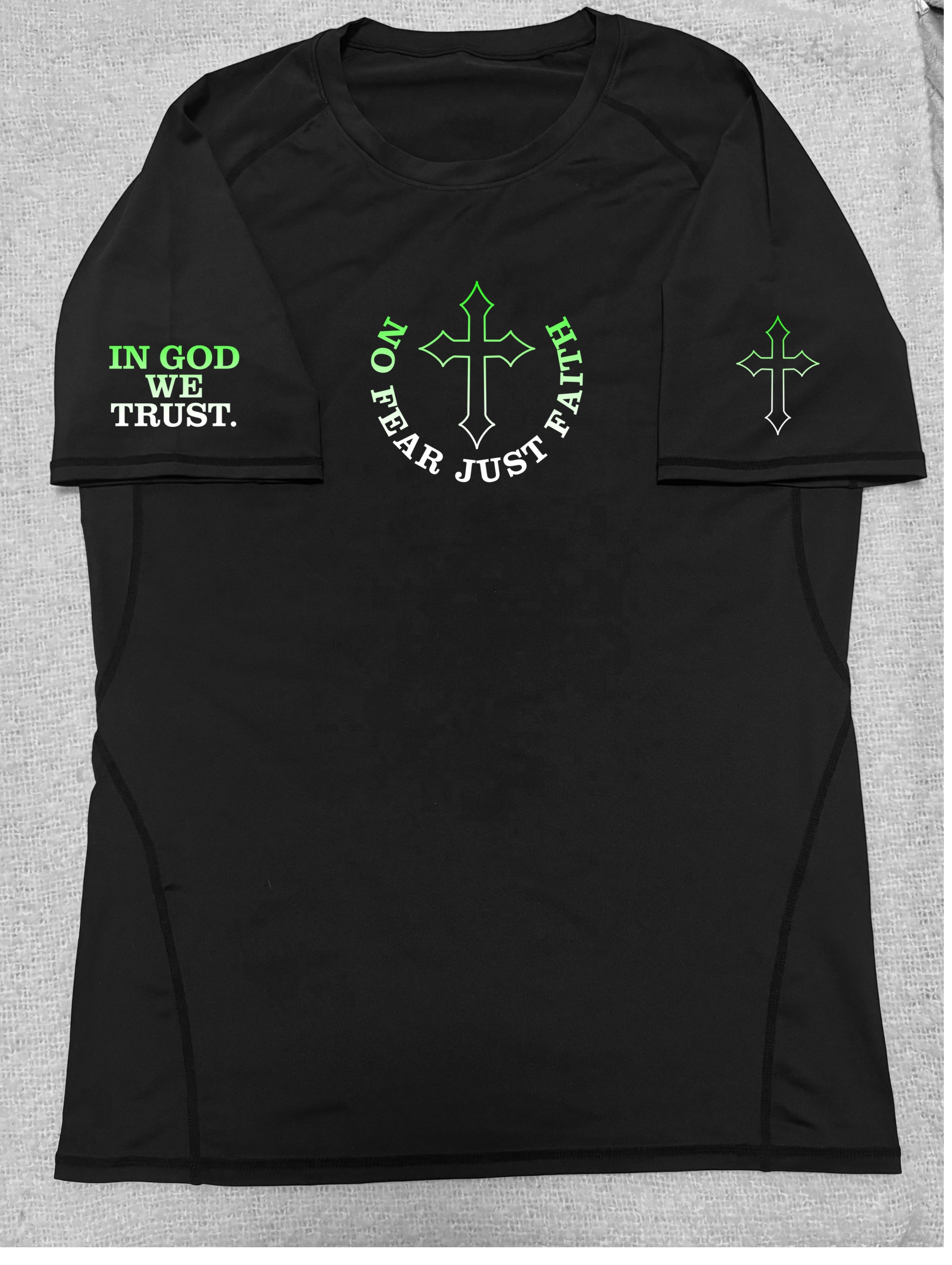 Green clover Compression Shirt