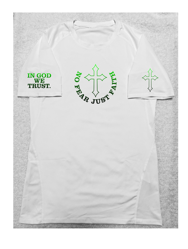 Green clover Compression Shirt