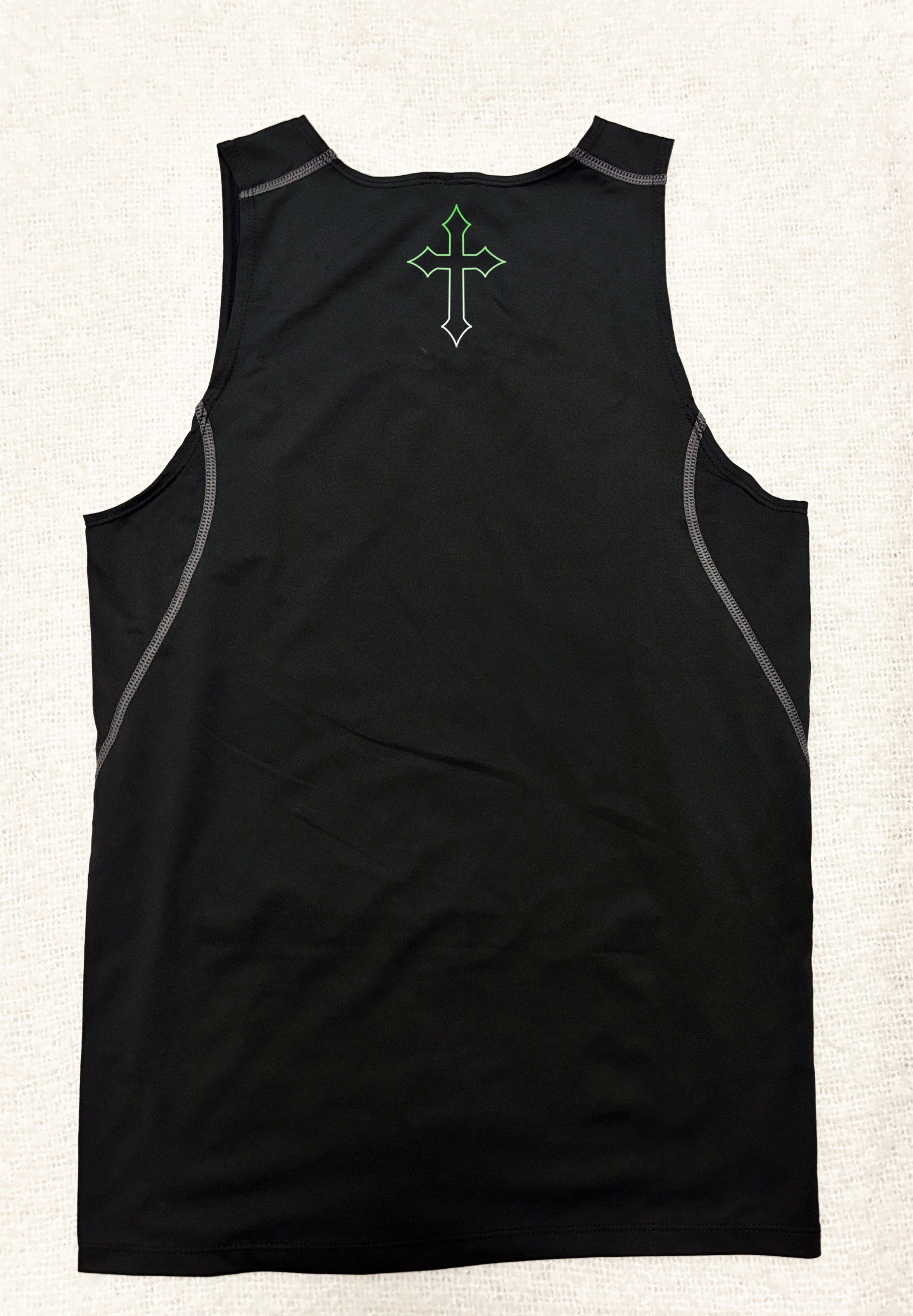 Green Clover Compression Tank Top