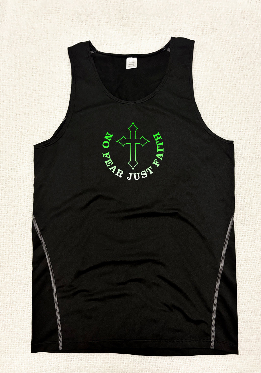 Green Clover Compression Tank Top