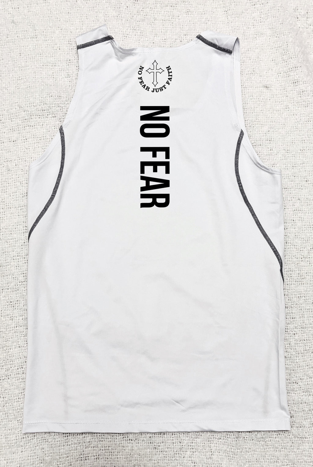 White IGWT Compression Tank Top