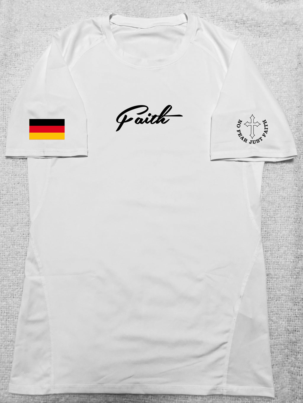 White flag series Compression shirt