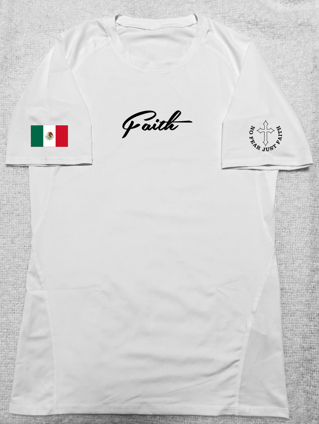 White flag series Compression shirt