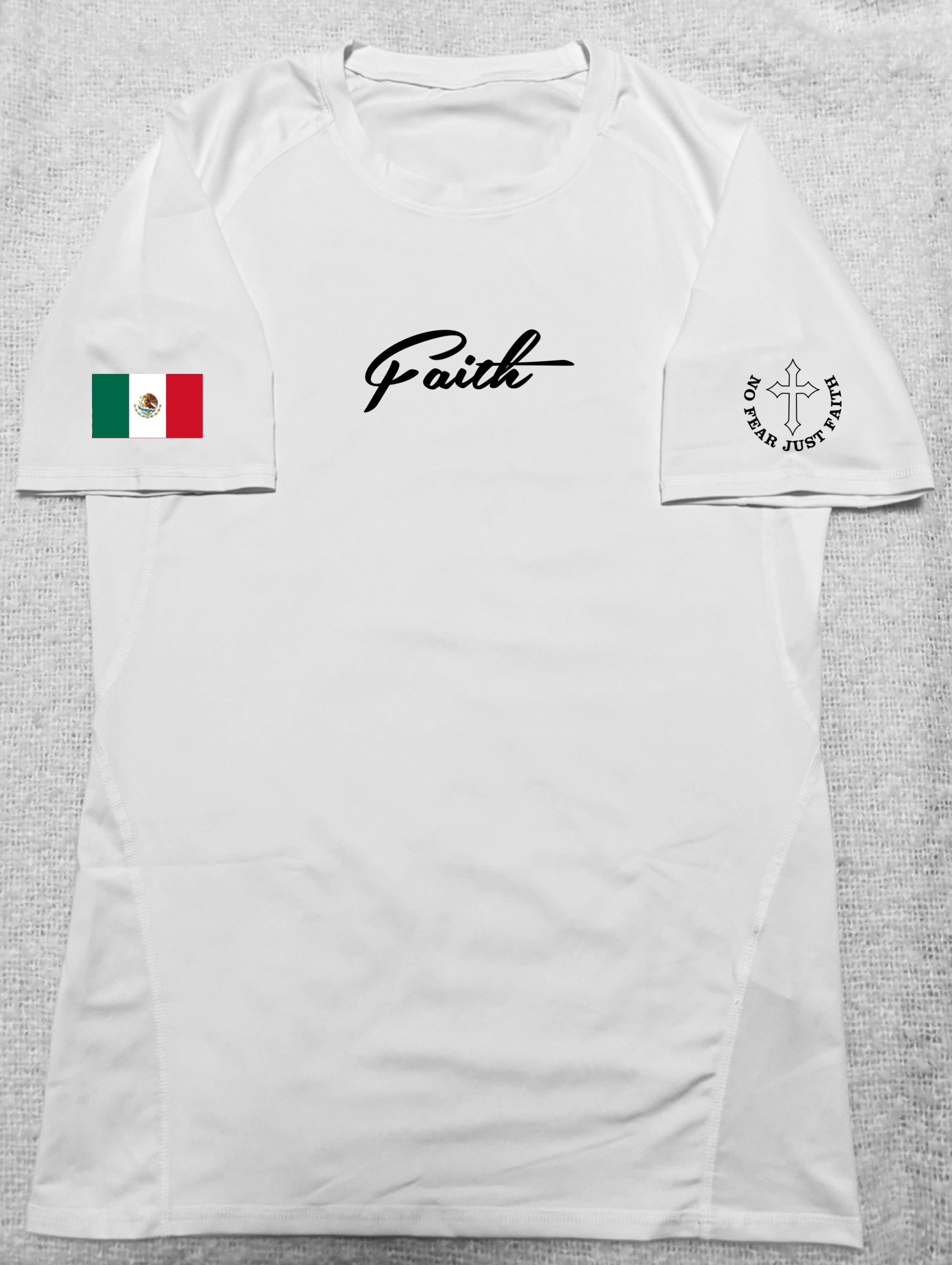 White flag series Compression shirt