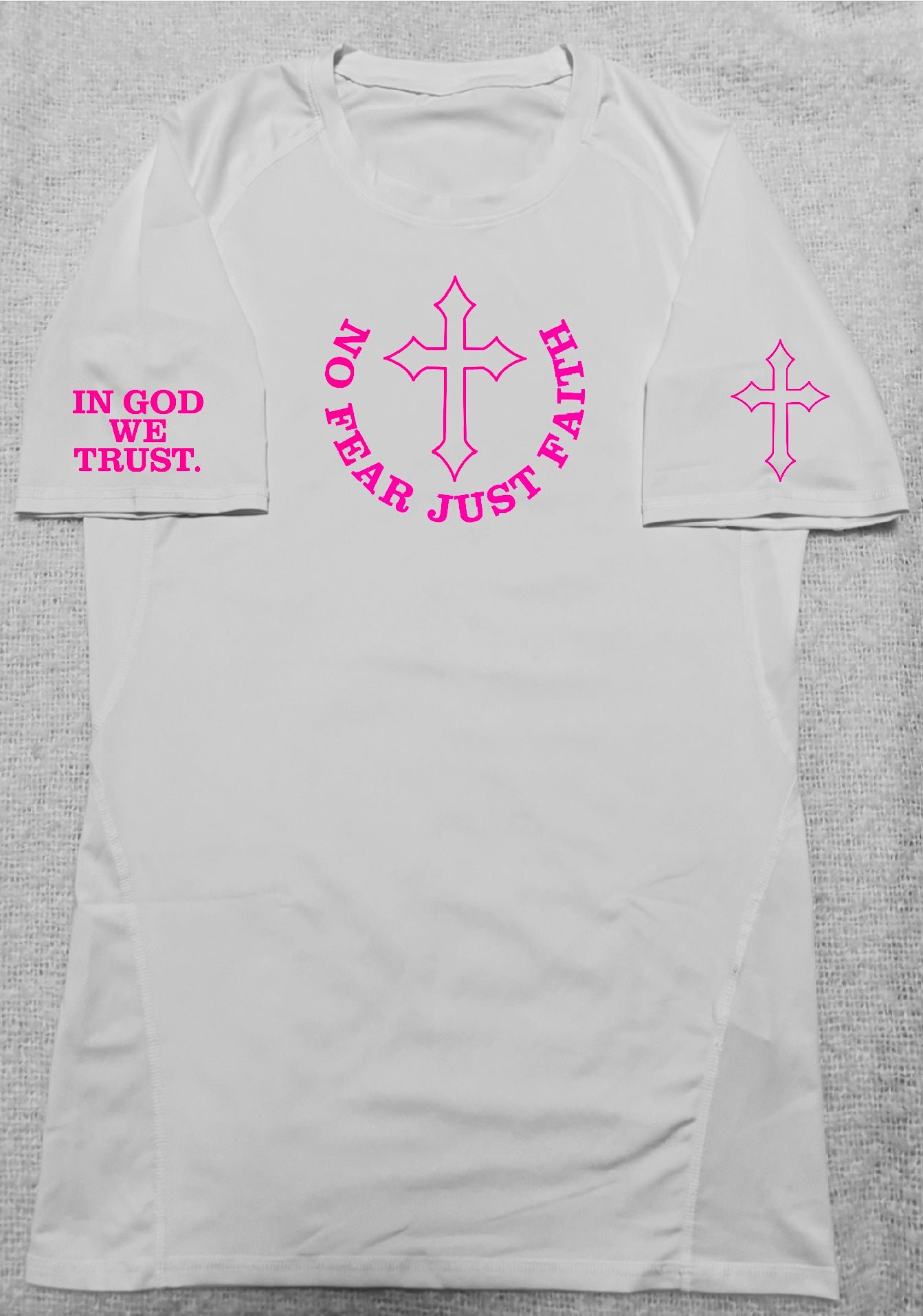 White EVERY Color Compression Shirts