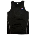 Black on Black Flag Series Compression Tank Tops