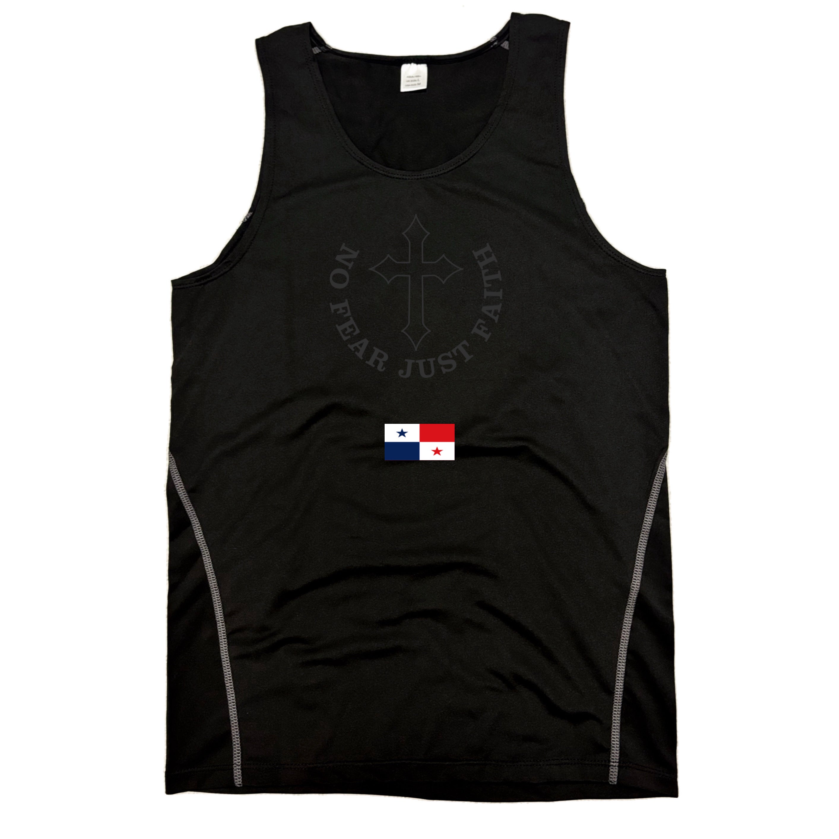 Centered Black flag series Compression Tank Tops- all countries