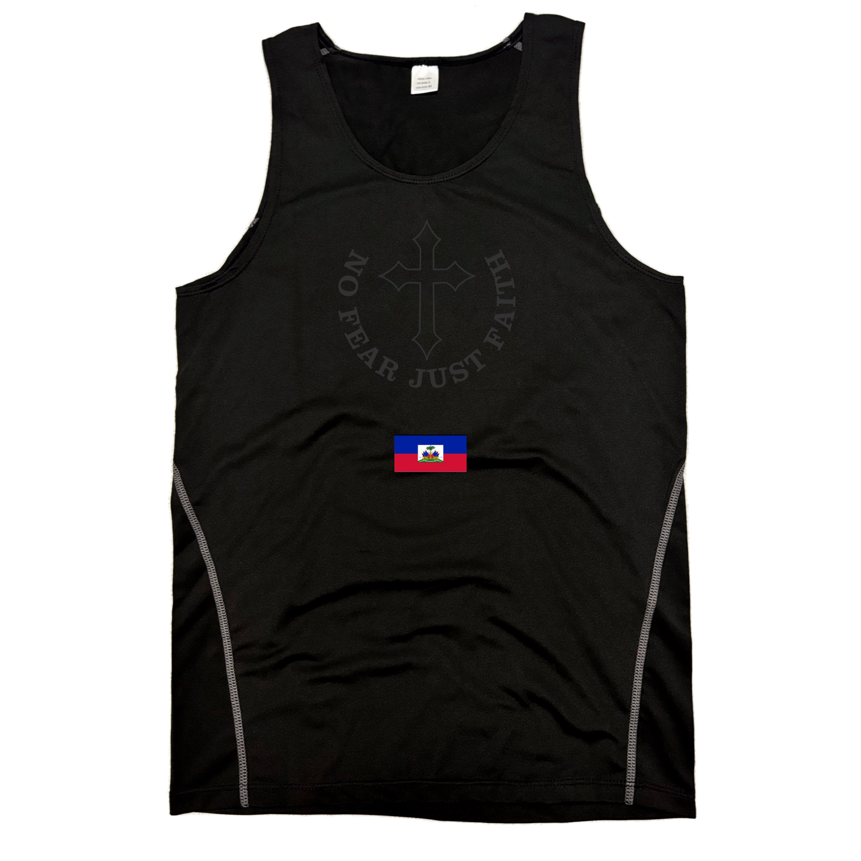 Centered Black flag series Compression Tank Tops- all countries