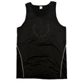 Black on black Compression Tank Top