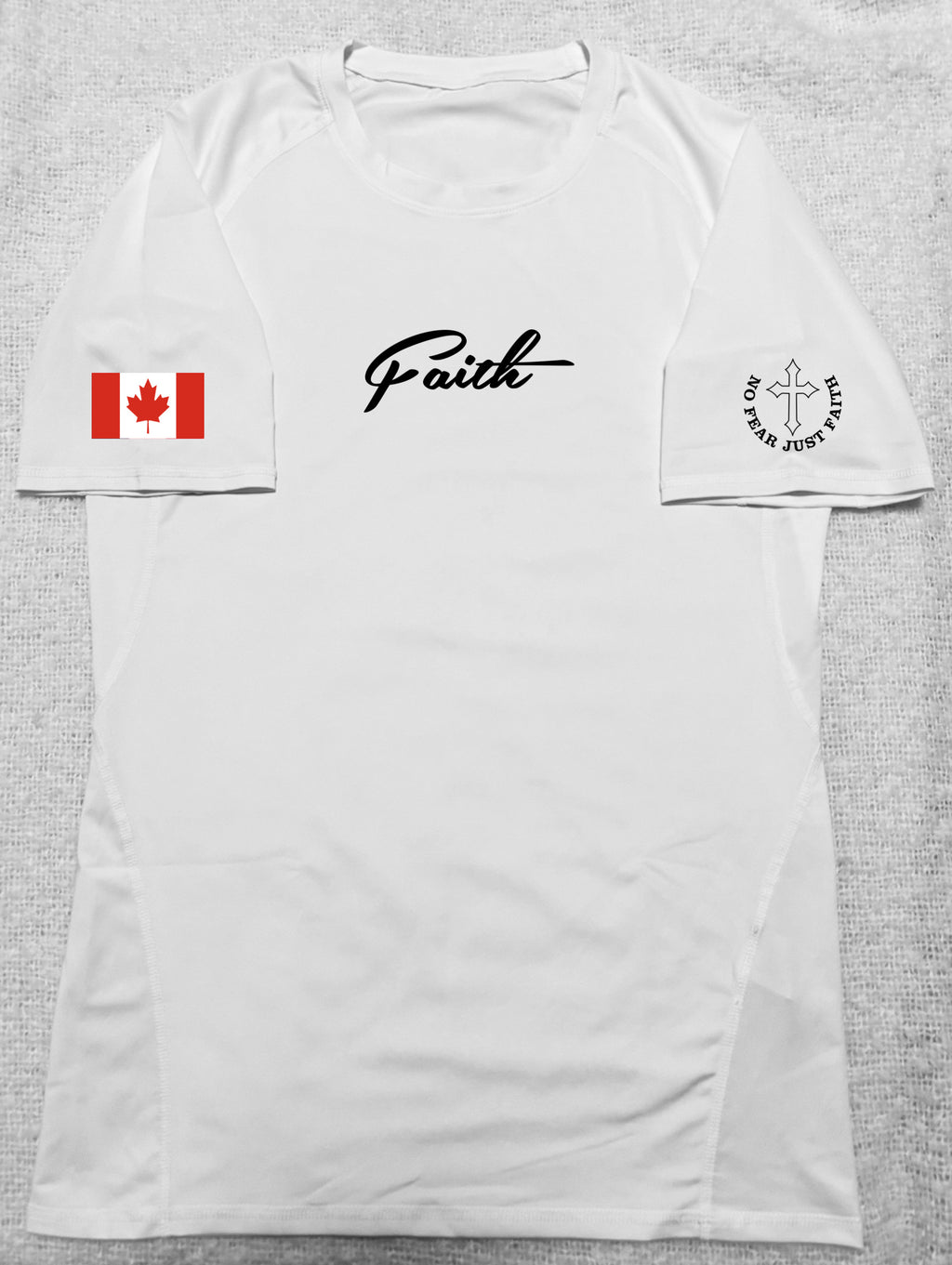 White flag series Compression shirt