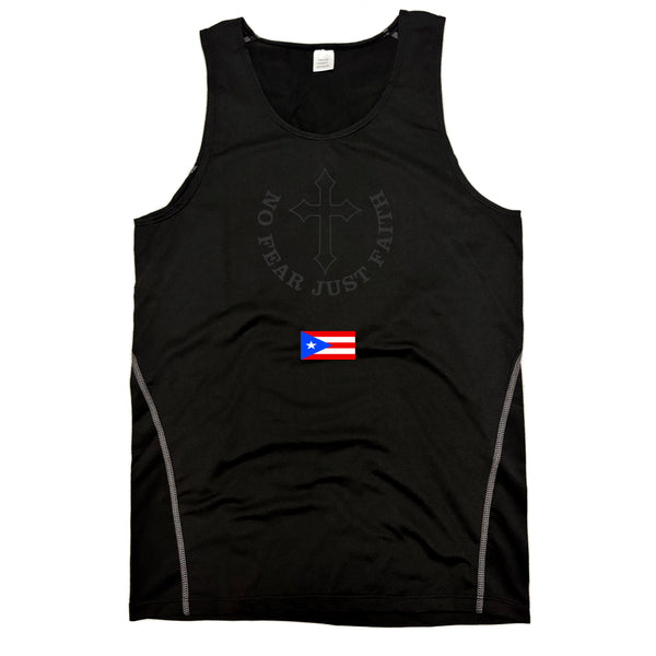 Centered Black flag series Compression Tank Tops- all countries