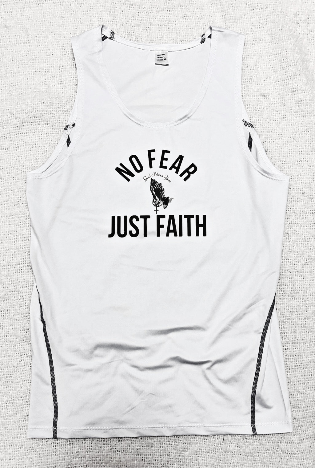 White COG Compression Tank Top