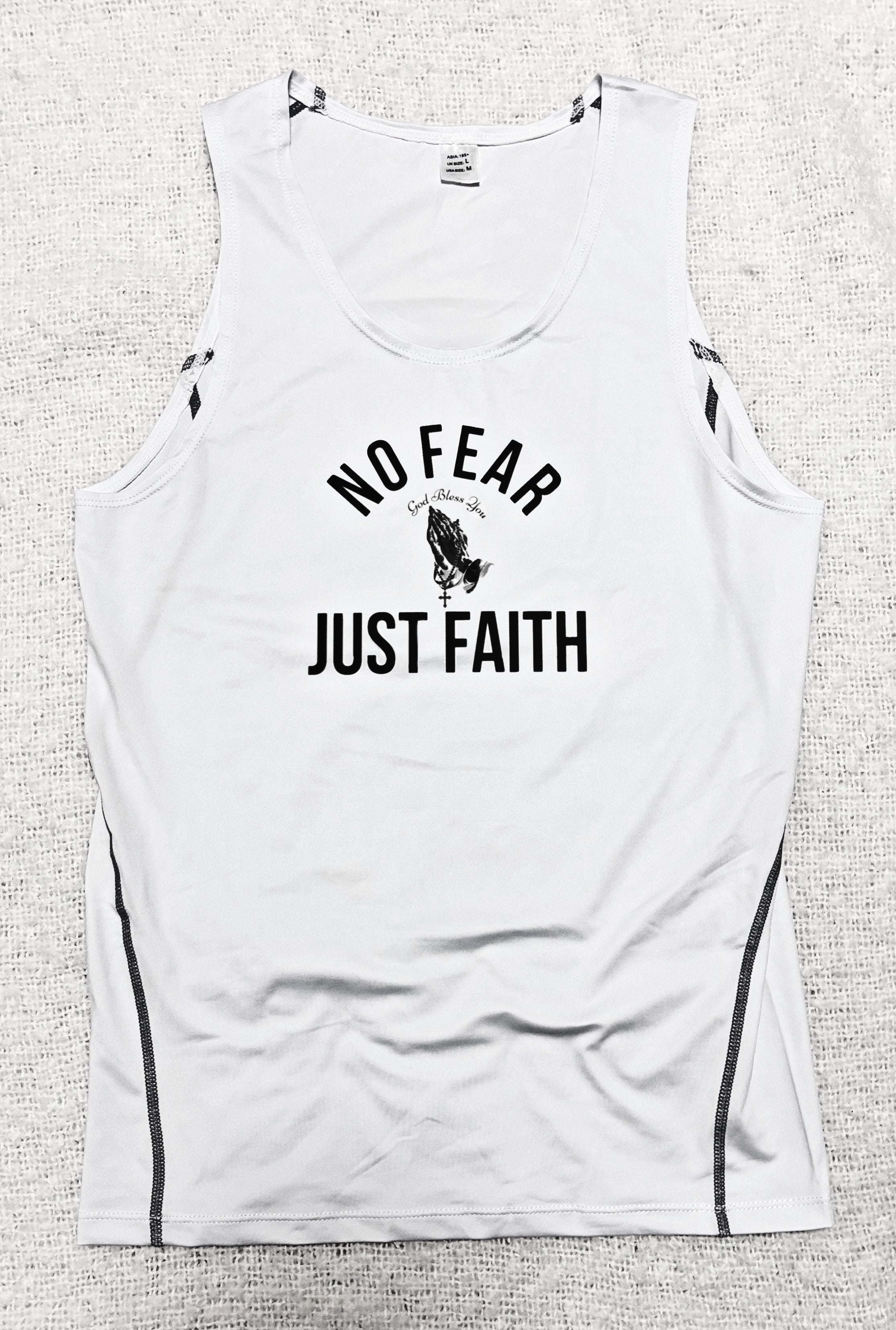 White COG Compression Tank Top