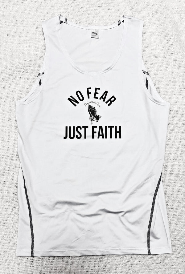 White COG Compression Tank Top