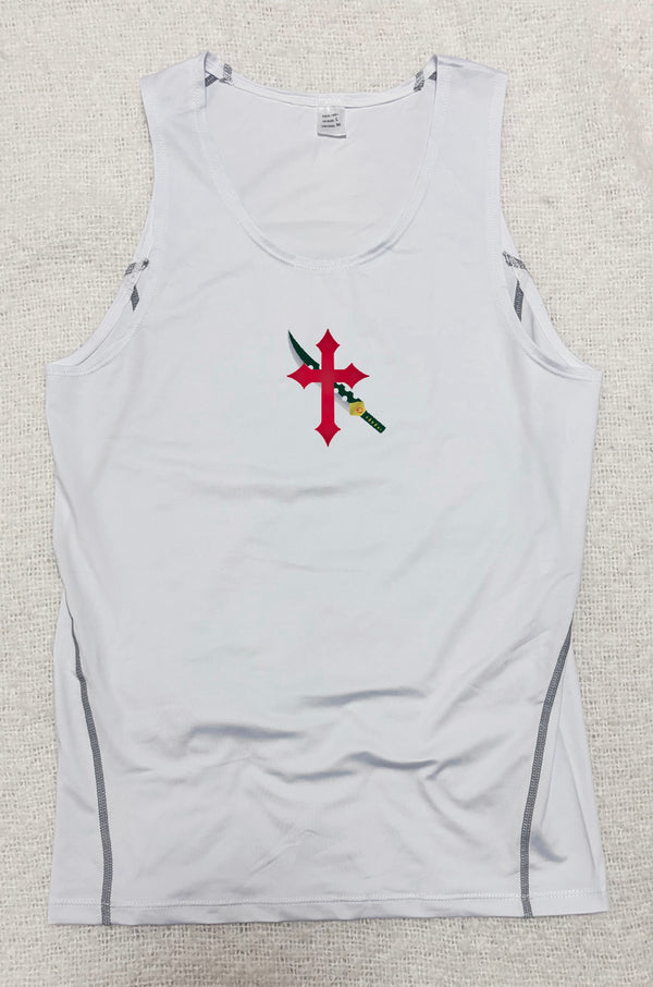 White Meliodas Tank Top Compression