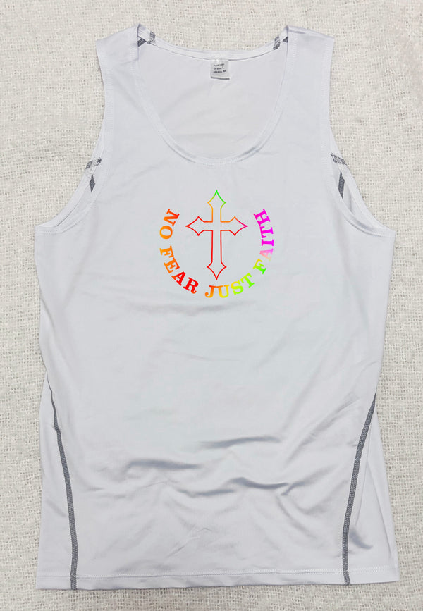 Tropical Storm White TankTop