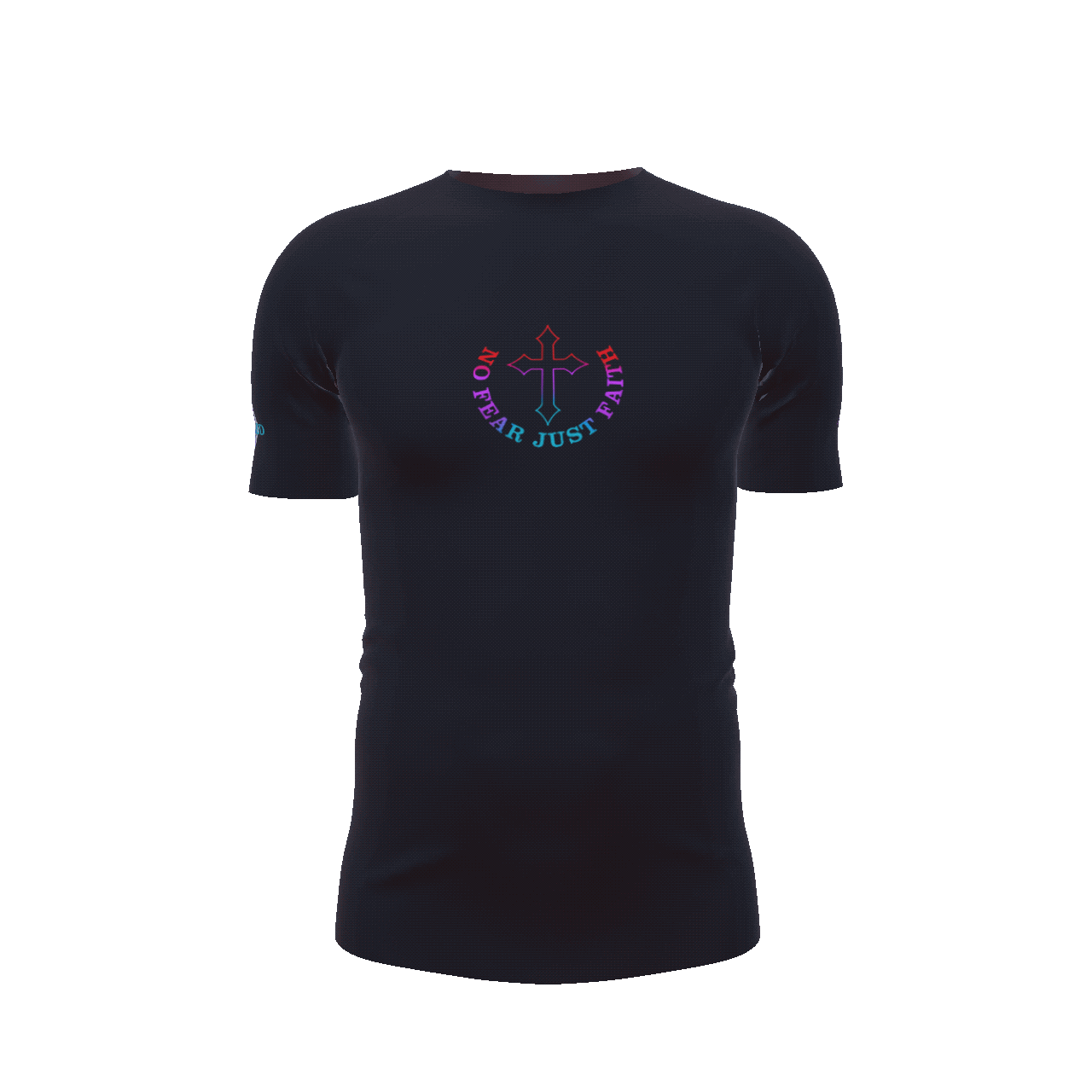 Gojo x NoFearJustFaith Black Compression Shirt