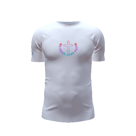 Gojo x NoFearJustFaith White Compression Shirt