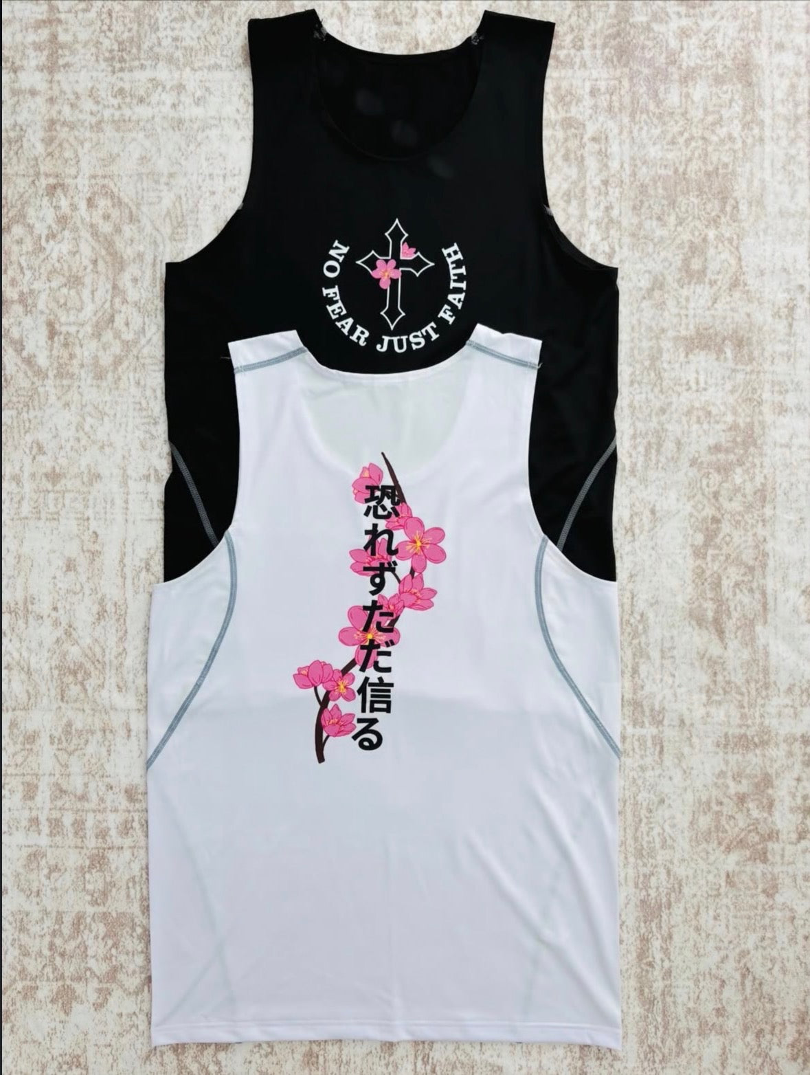 Black Cherry Blossom TankTop